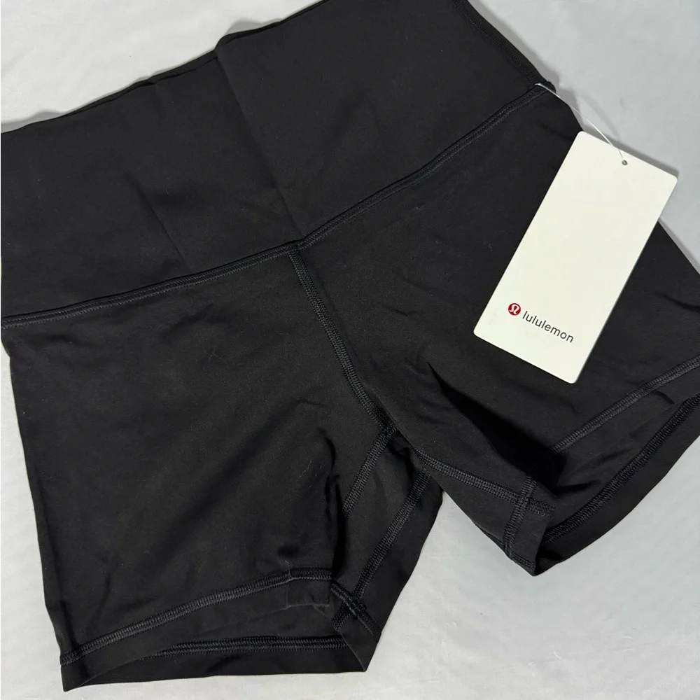 Lululemon Align High-Rise Black 4” Shorts SZ 6 - Picture 5 of 11